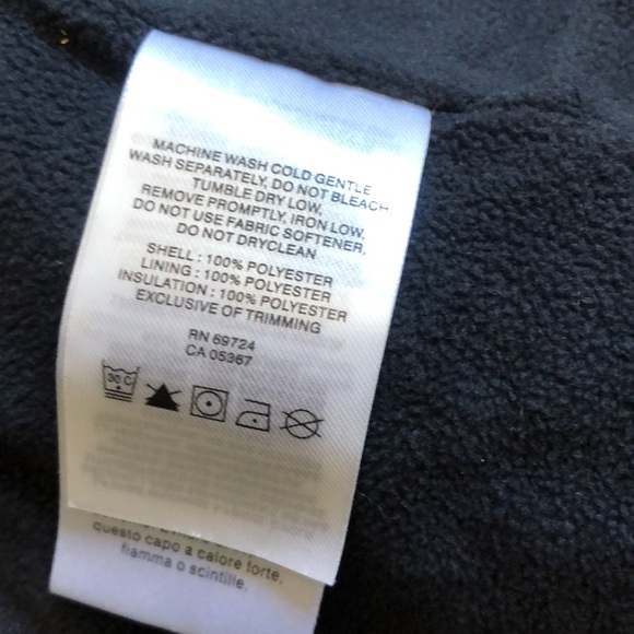 Colombia Vest. Zip up/mock neck/fleece lined - Picture 6 of 6